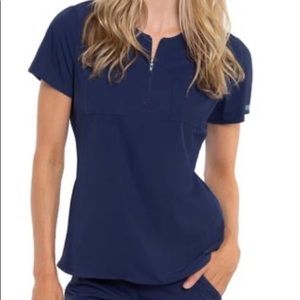 Uniform scrub top